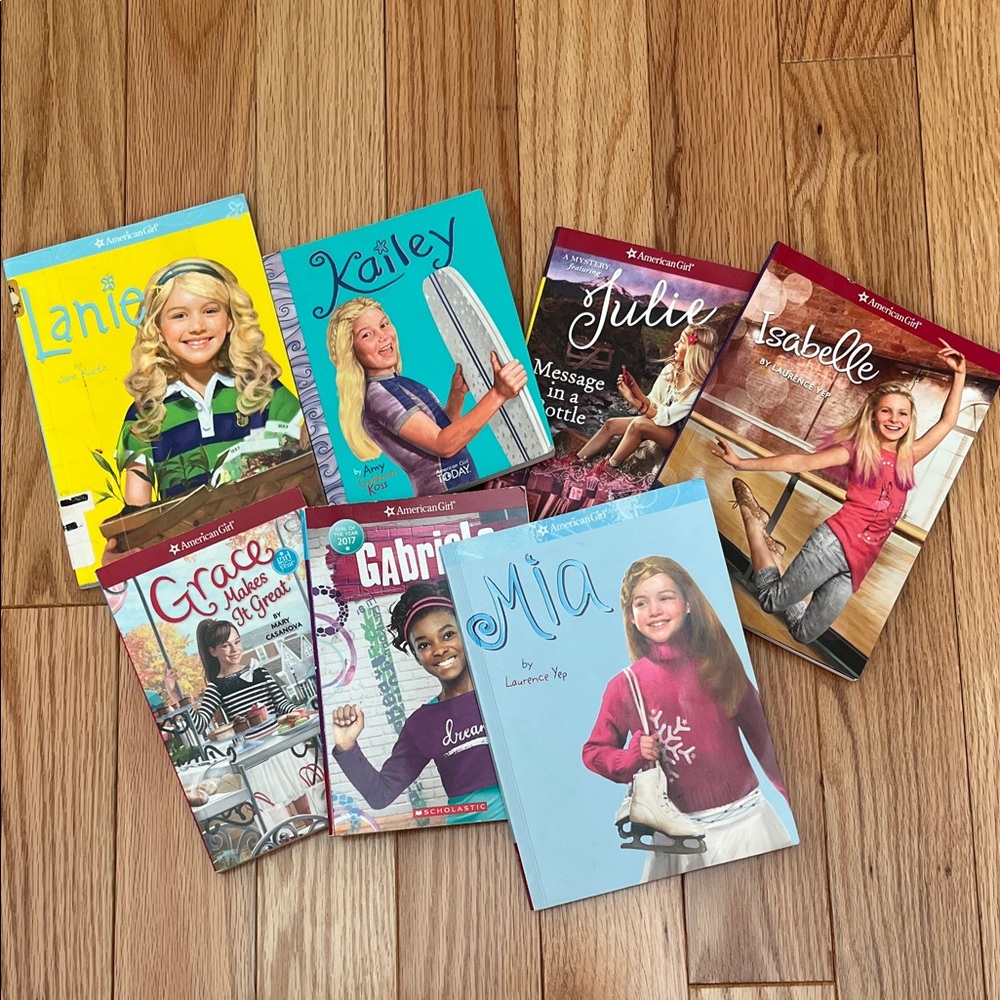 American Girl book lot of 7